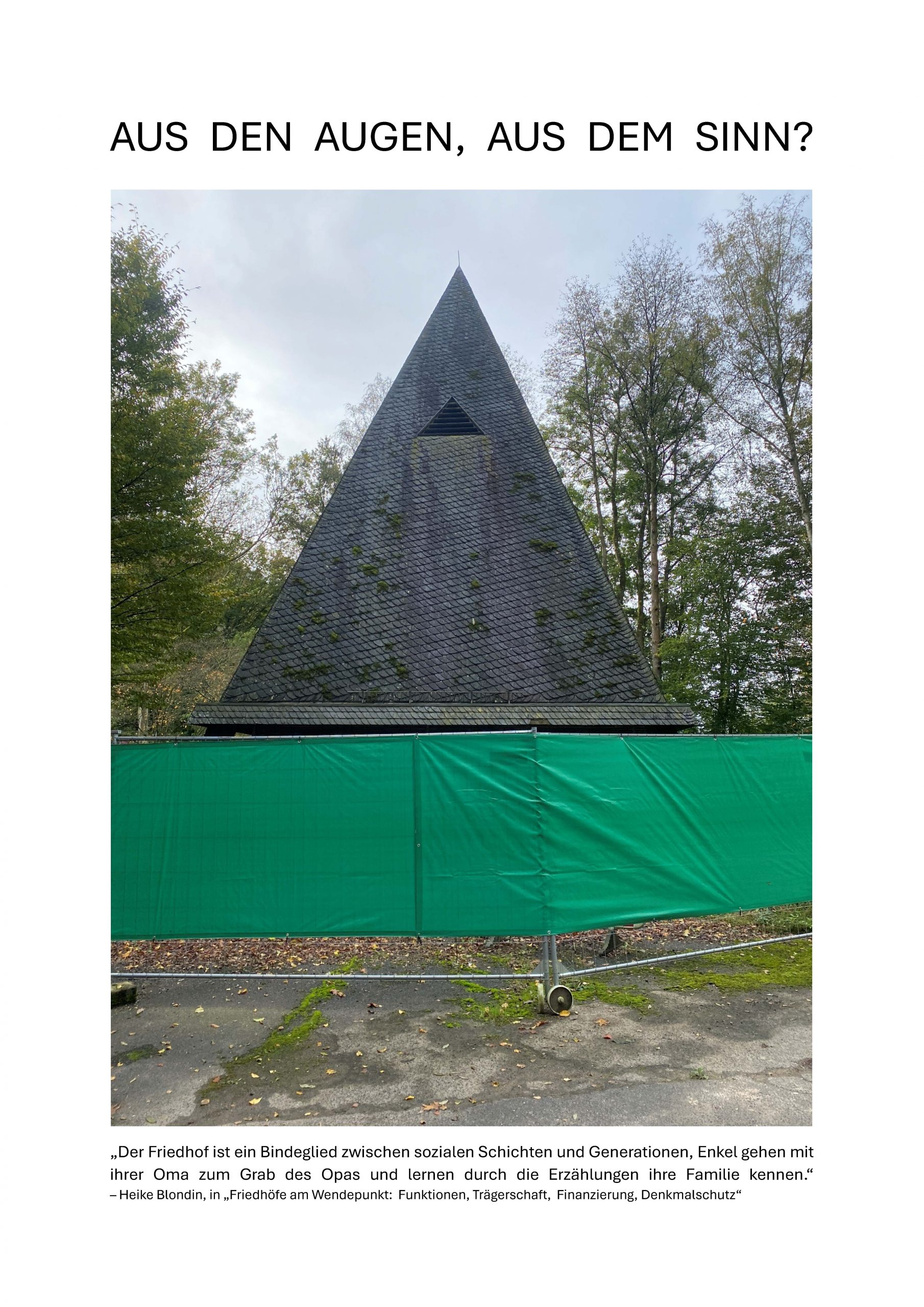 Waldfriedhofskapelle Rhöndorf — Umbau von Tizian Rein, Bild 2