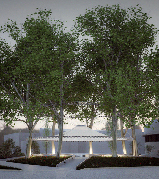 Arbor Forum Architektur Entwurf TU München