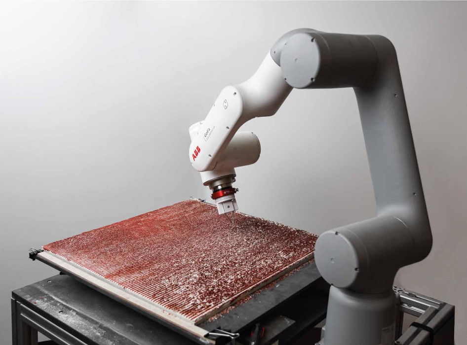 RoboSgraffito Forschungsprojekt TU München Robotische Fassade